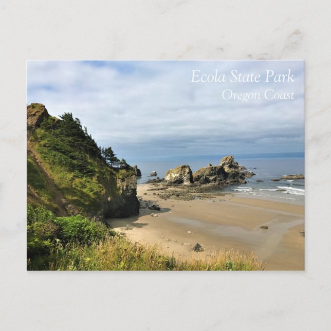 Ecola State Park, Cannon Beach Postkarte (Vorderseite)