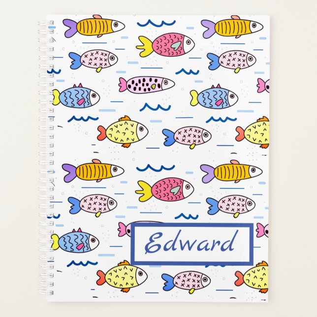 École colorée de poisson (Devant)