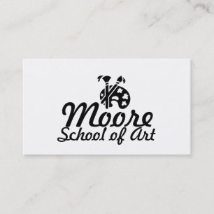 École d'art, Carte de visite