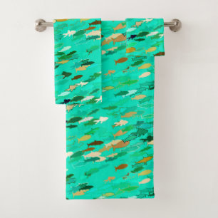 École de Poisson, Aqua, Vert et Or
