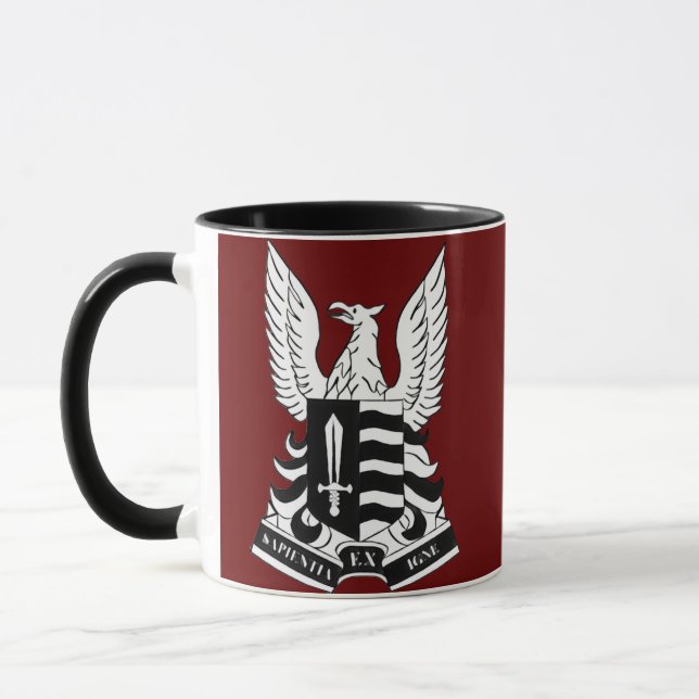 École de Prince Rupert Rintelk Dark Mug (Gauche)