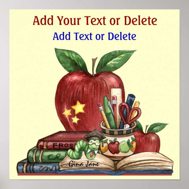 École / Enseignant / Poster en classe - SRF (Devant)