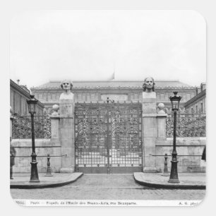 Ecole Nationale Superieure des Beaux Arts Quadratischer Aufkleber