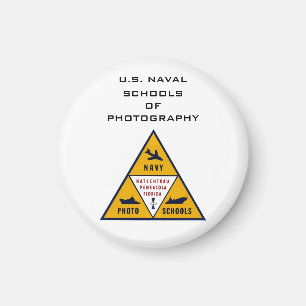 Écoles navales de photographie (couleur) Magnet ro
