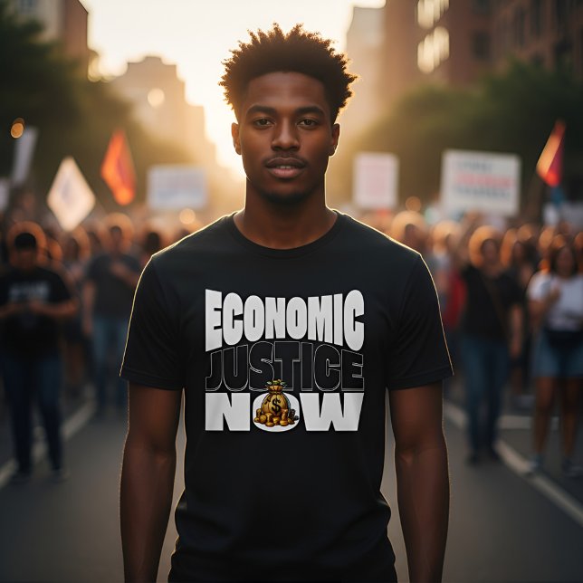 Economic Justice Now - Activism & Equality T-Shirt (Von Creator hochgeladen)