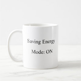 Économie d'énergie en mode café Mug