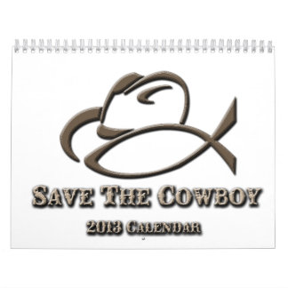 Économies 2013 le calendrier de cowboy