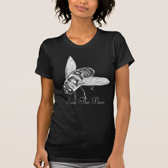 Économies de chemise d'abeille de T-shirt (Devant)