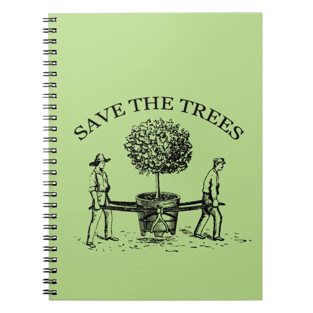 Économies de cru le carnet 1 d'arbres (Devant)