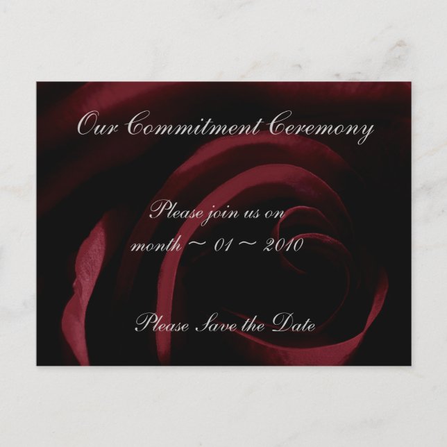 Économies de faire-part de mariage la carte de (Devant)