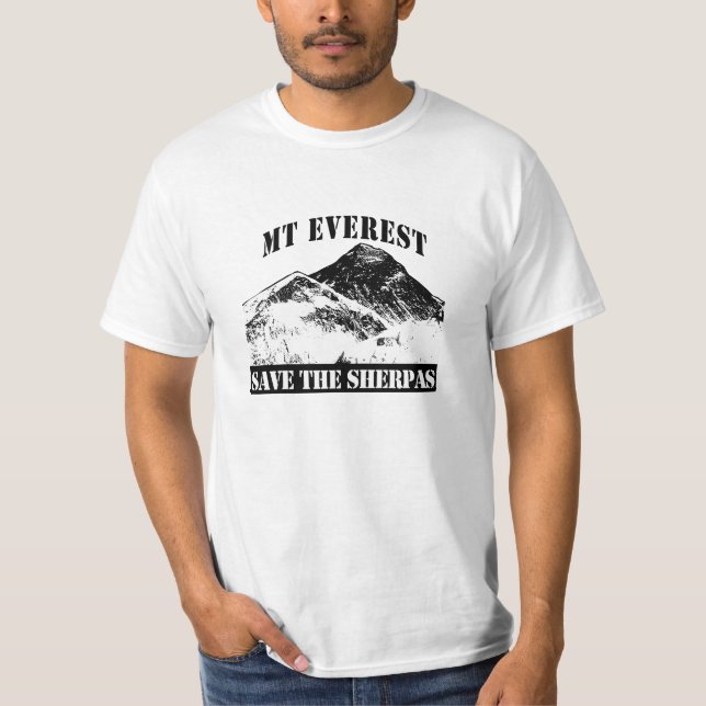 Économies de Mt Everest la conception de T-shirt (Devant)