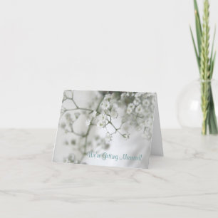 Économies de pureté la carte de note de date