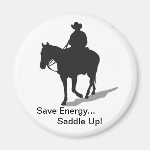 Économisez de l'énergie... Aimant - Western Rider