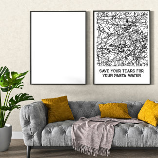 Économisez Vos Larmes Pour Votre Poster D'Eau Pâta