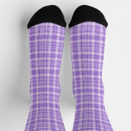 EcoPurple Kariert Socken
