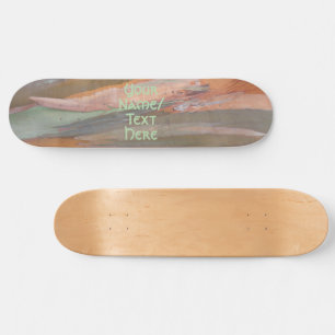 Écorce d'arbre camouflage vert 2 Skateboard