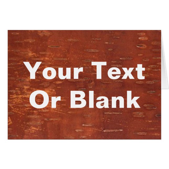 Écorce de Birch Intérieur (Devant horizontal)