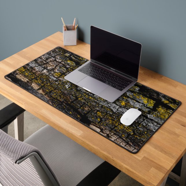 écorce de bois Brown gris-jaune mossy (Bureau 2)