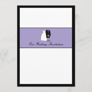 Ecosse - Bride et Faire-part de mariage de chambre