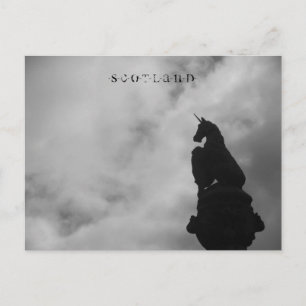 Écosse - Carte postale Stirling (Statue de l'Unico