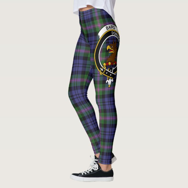 Ecosse Clan Baird Crest Tartan Femmes Leggings (Gauche)