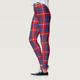 Ecosse Clan Galloway Red Tartan Leggings