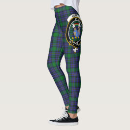 Ecosse Clan Hope Crest Tartan Femmes Leggings