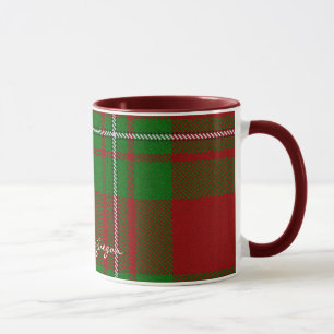 Ecosse Clan MacGregor Tartan Designer Mugs