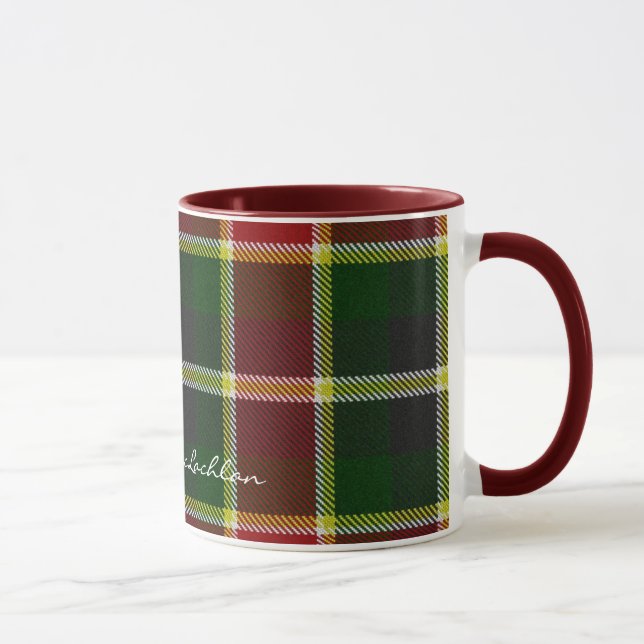 Ecosse Clan MacLachlan Tartan Designer Mugs (Droite)