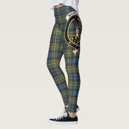 Ecosse Clan MacLellan Crest Tartan Femmes Legging