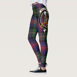 Ecosse Clan MacLennan Crest Tartan Femmes Legging