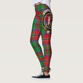Ecosse Clan McCulloch Crest Tartan Femmes Legging