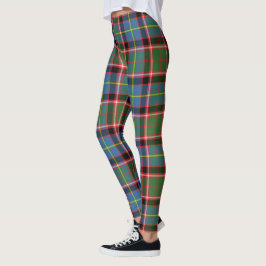 Ecosse Clan Norvel Tartan Femmes Leggings