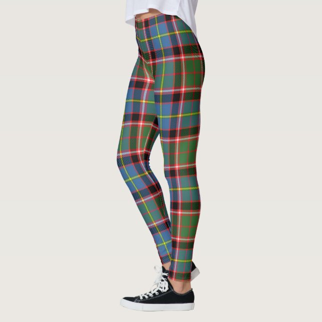 Ecosse Clan Norvel Tartan Femmes Leggings (Gauche)