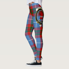 Ecosse Clan Pentland Crest Tartan Femmes Leggings