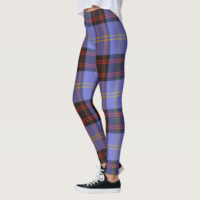 Ecosse Clan Rutherford Tartan Femmes Leggings (Gauche)