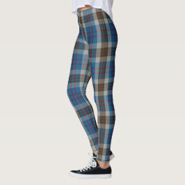 Ecosse Clan Thomson Blue Tartan Leggings femmes