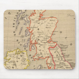 Ecosse, Irlande et Man en 1100 Mousepad