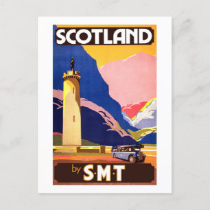 Écosse vintage par SMT Travel Carte postale