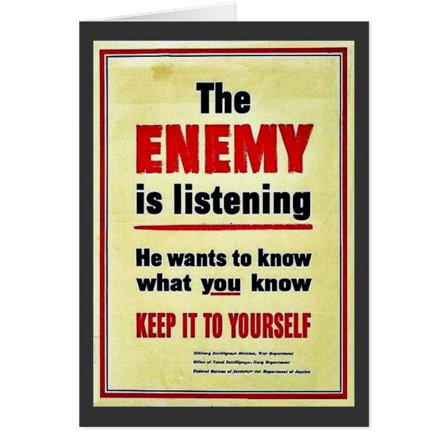 Écoute de 2ème guerre mondiale (Devant)