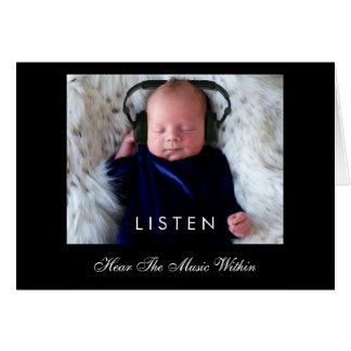 ÉCOUTER ... Entendre La Musique À L'Intérieur