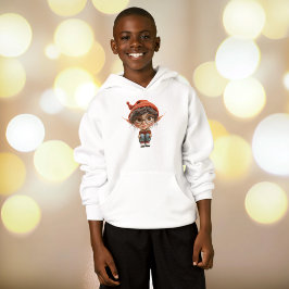Écouter Fille Noël Elf Boy Sweat - shirt à capuche