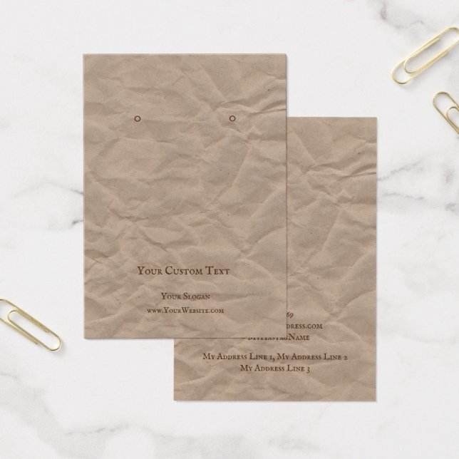 Écouter la carte d'affichage de bijoux, Recycle De (Bureau)