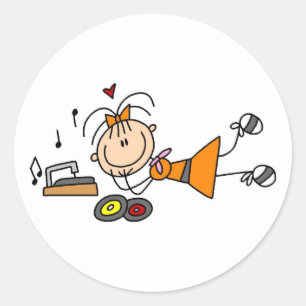 Écouter Le Sticker Du Joueur D'Enregistrements