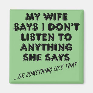 Écouter mon aimant drôle de réfrigérateur d'é