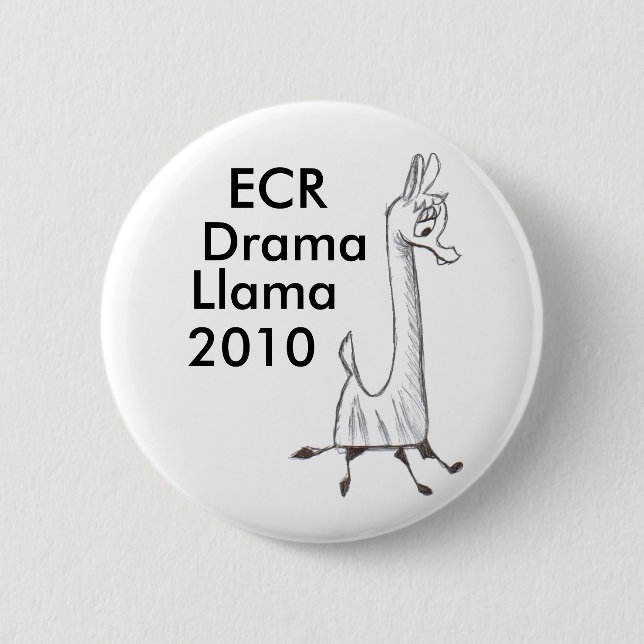 Ecr-Drama-Lama 2010 Button (Vorderseite)