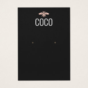 Écran cool moderne de bijoux d'oreille d'abeille n