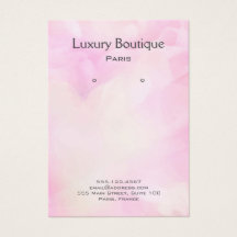 Écran d'aquarelle rose Bijoux