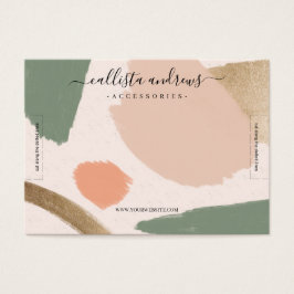 Écran de bracelet or aux tons Abstraits modernes