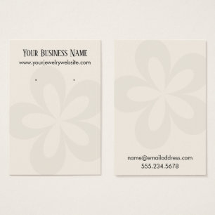 Écran de support de 1 oreille Fleur Graphique De C